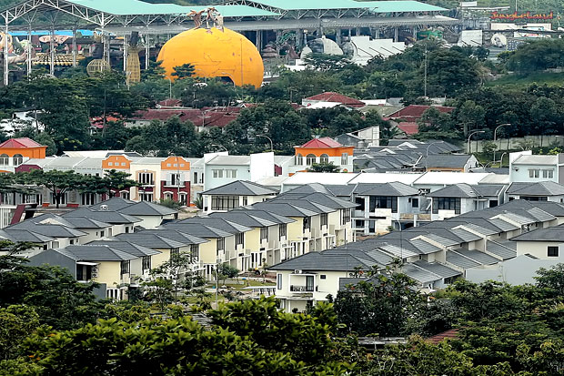 Kawasan Sentul yang...