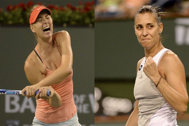 Oh...Pennetta Buat Sharapova...