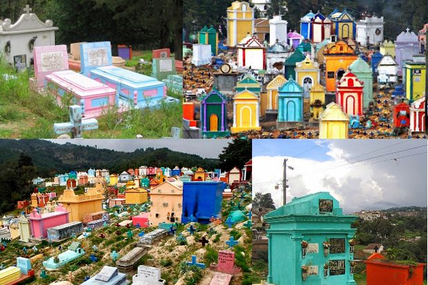 Pemakaman di Guatemala...