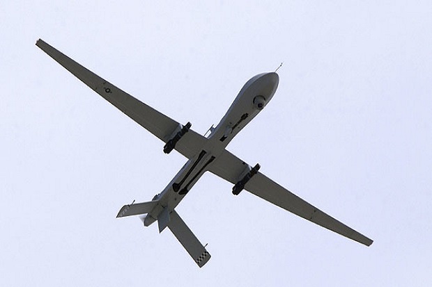 Drone Predator Ditembak...