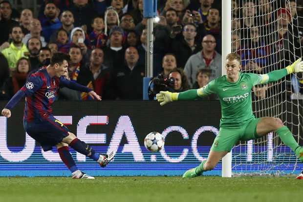 Joe Hart Buat Messi...