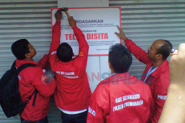 Aset Pasar Maniis Disita