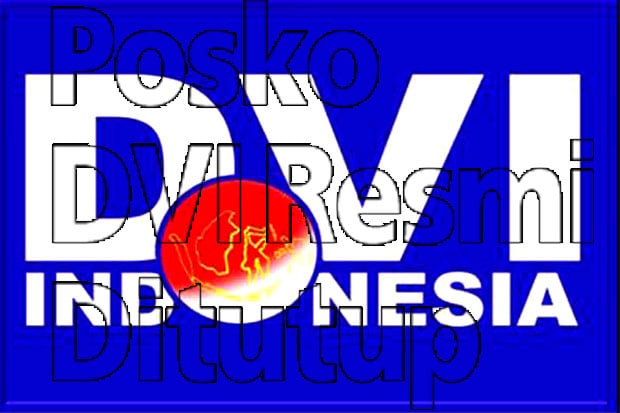 Posko DVI Resmi Ditutup