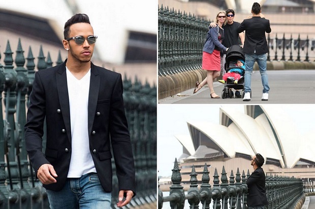 Wisatawan di Australia...