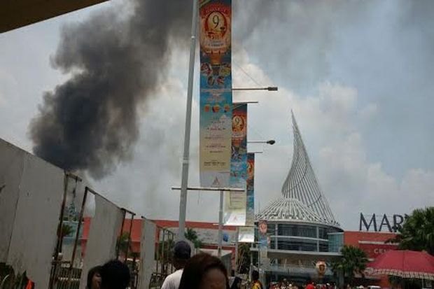 Kebakaran di Margo City...