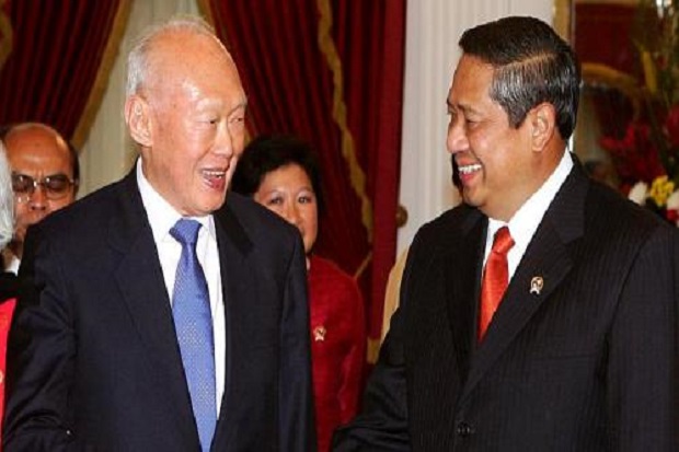 Ucapan Lee Kuan Yew...