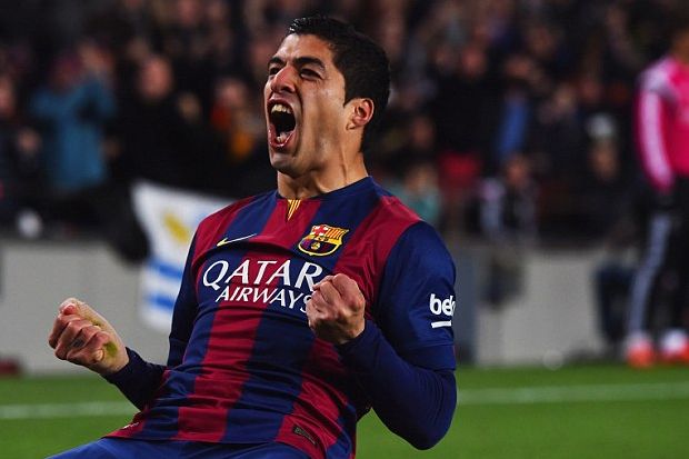 Suarez Girang Cetak...