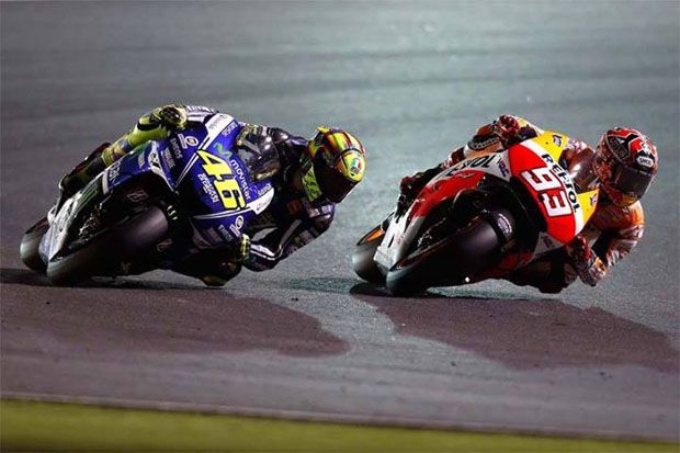 Pendukung Rossi-Marquez...
