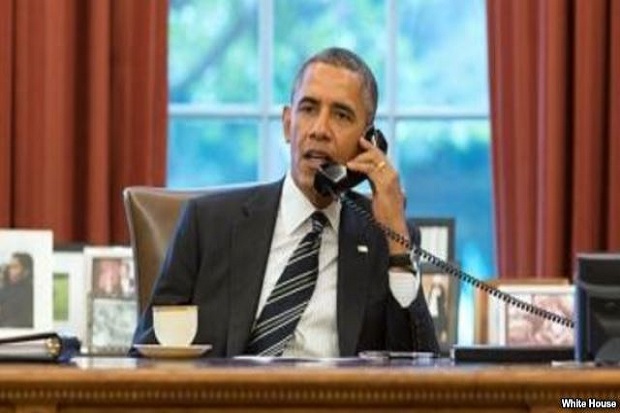 Via Telepon Obama Dukung...
