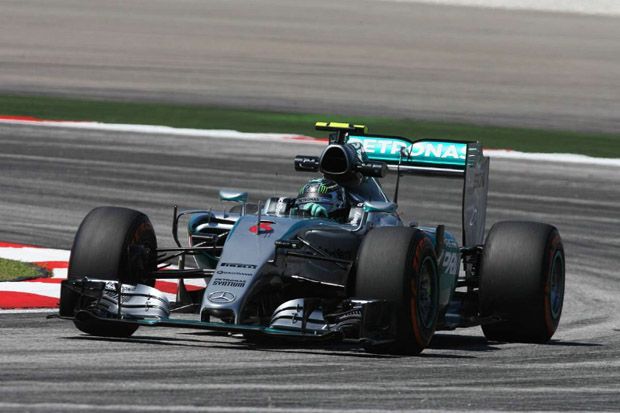 Rosberg Balas Hamilton...