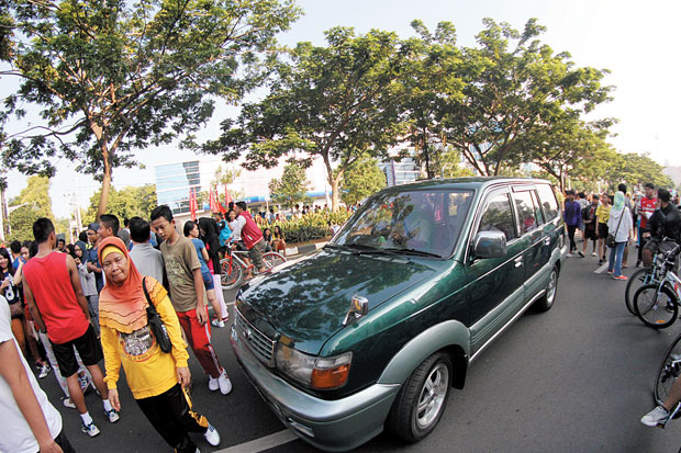 Pengamanan Car Free...