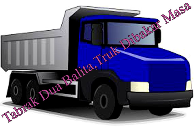 Tabrak Dua Balita, Truk...