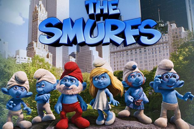 Film Animasi The Smurfs...