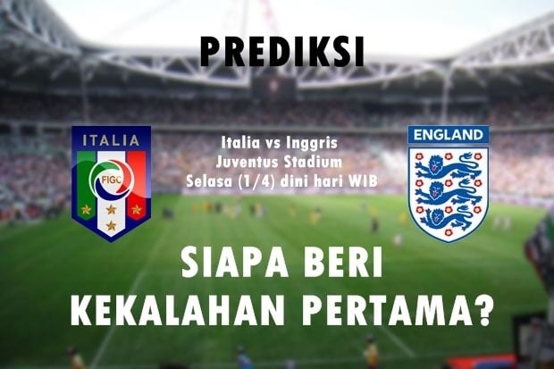 Preview Italia vs Inggris:...