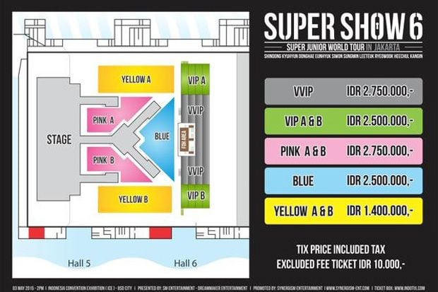 Wow! Harga Tiket Konser...