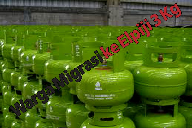 Warga Migrasi ke Elpiji...