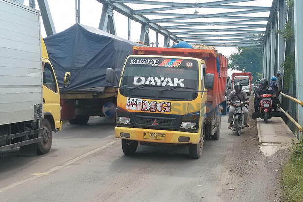 Kondisi Jembatan Manyar...