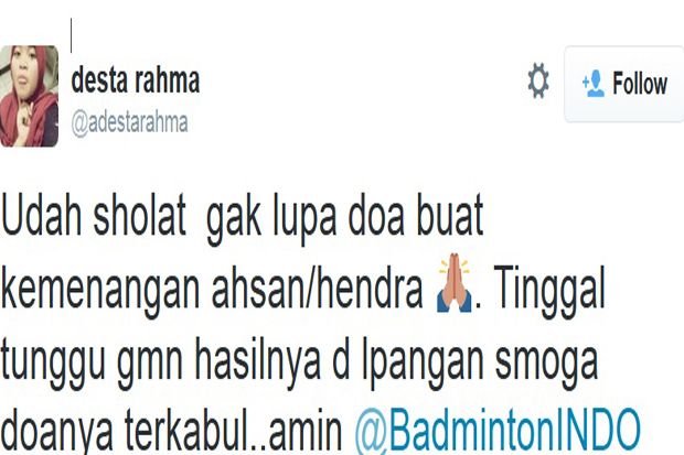 Selesai Ibadah, Wanita...