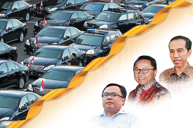 Jokowi Salahkan Menteri