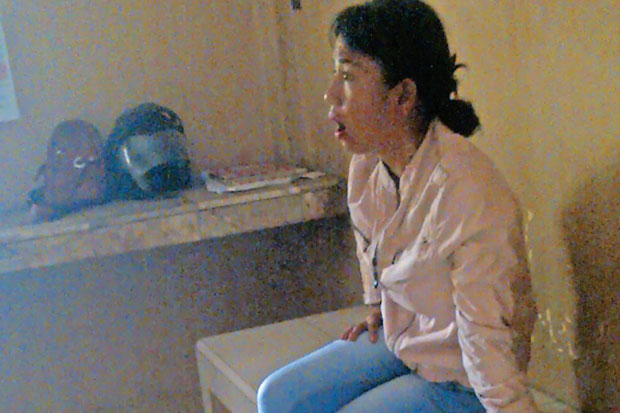 Buronan Ditangkap saat...