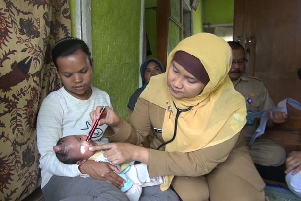 Kurang Gizi, Bayi Ini...