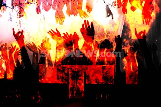 Gudang Kapuk Terbakar,...