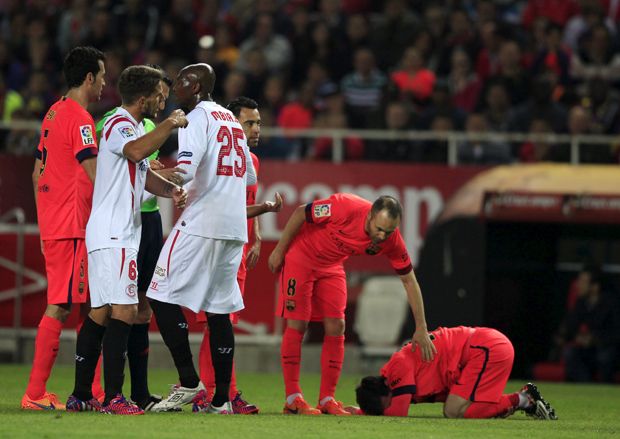 El Barca Tersandung...