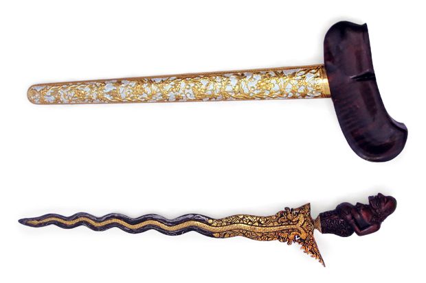 Keris Pusaka Milik Museum...
