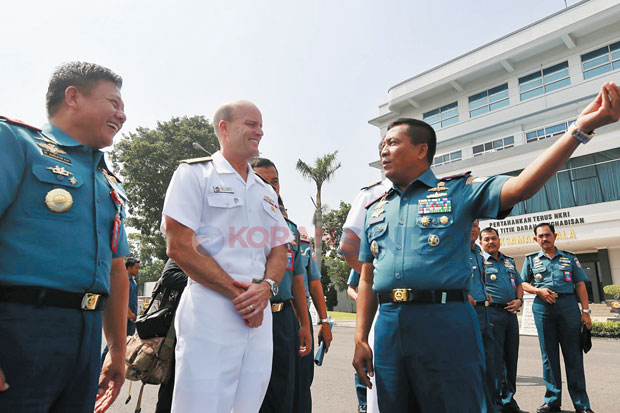 TNI AL-US Navy Simulasi...