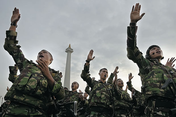 TNI Kerahkan Seluruh...