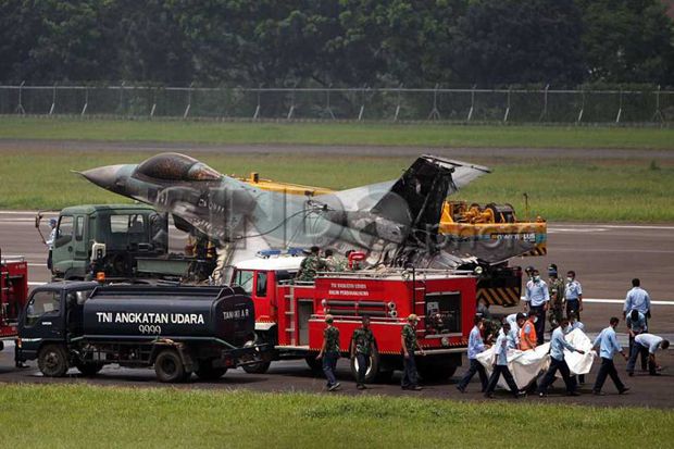 Dua F-16 Retak, KSAU...