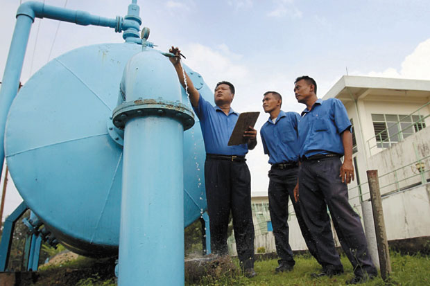 Distribusi Air PDAM...
