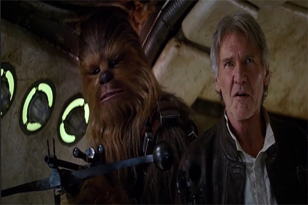 Han Solo dan Chewbacca...