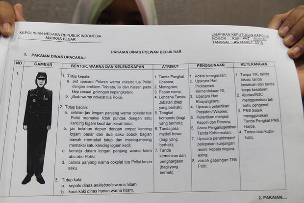 Polwan Polda Jateng...