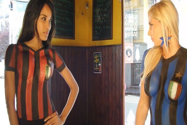 Sambut Derby Milan,...