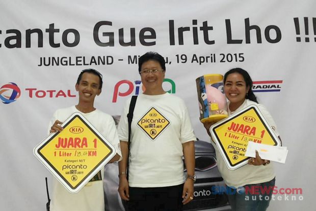 Lomba irit Kia Picanto...