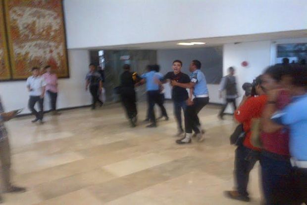 Pamdal Kecolongan Gedung...