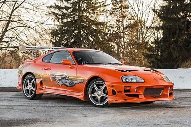 Toyota Supra Orange...