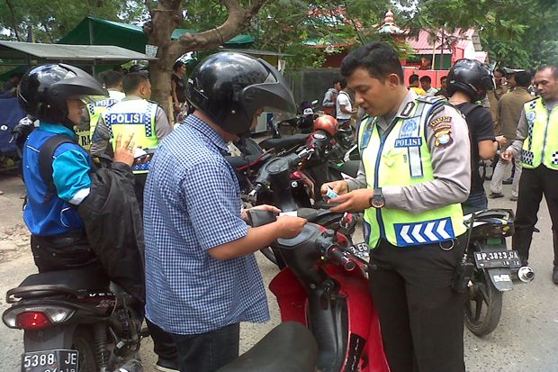 Ratusan Motor Terjaring...
