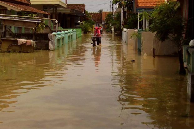 Banjir Solo Mulai Surut