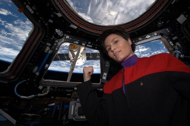 Selfie Star Trek Astronot...