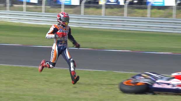 Saat Tertekan, Marquez...
