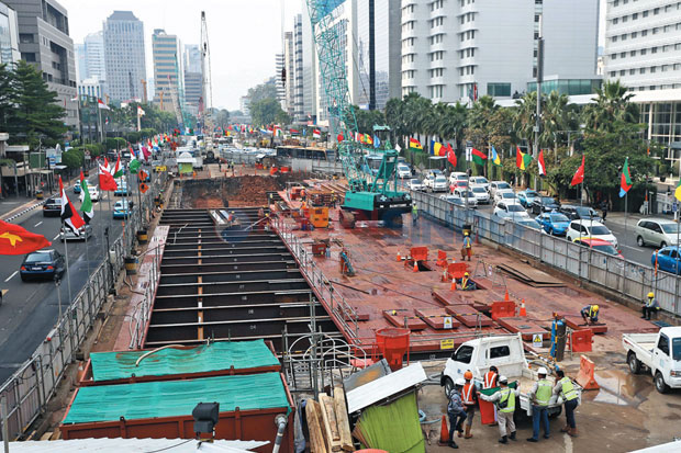 Imbas Proyek MRT, Bus...
