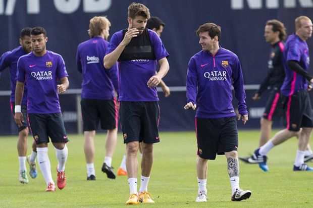 Pique Jadi Korban Rotasi...