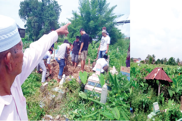 Ribuan Makam Tertutup...