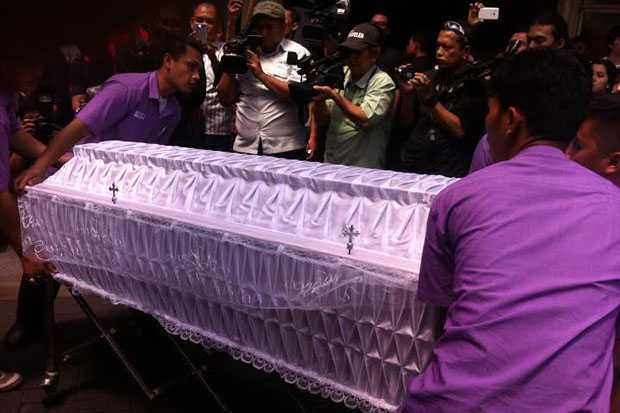 Jenazah Rodrigo Gularte...