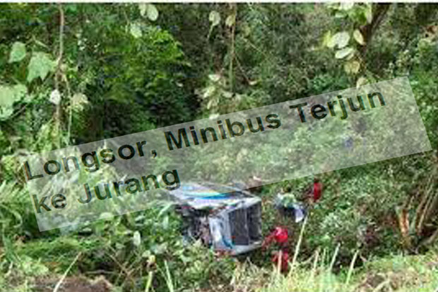 Longsor, Minibus Terjun...