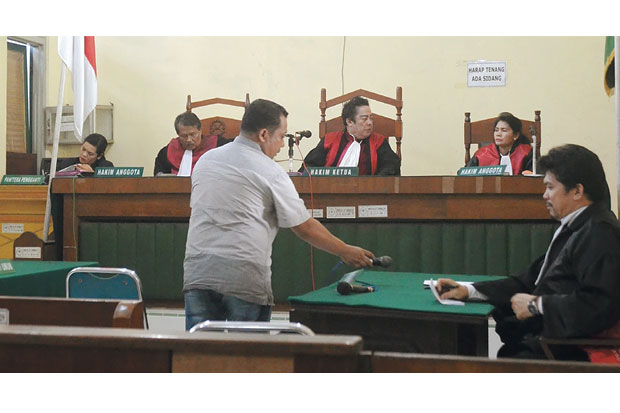 Adik Bupati Palas Divonis...