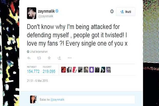 Zayn Malik Peringatkan...