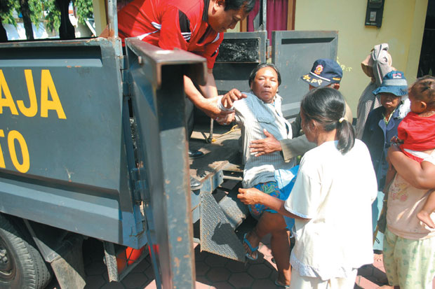 Ditangkap, Gepeng Balik...
